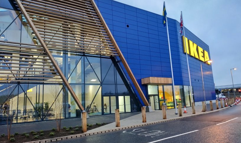 IKEA Greenwich was designed and built with sustainability at its