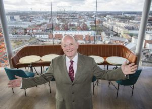 Paul Carty, Managing Director, Guinness Storehouse, at the new Gravity Bar in the Guinness Storehouse in Dublin. Picture: Arthur Carron.